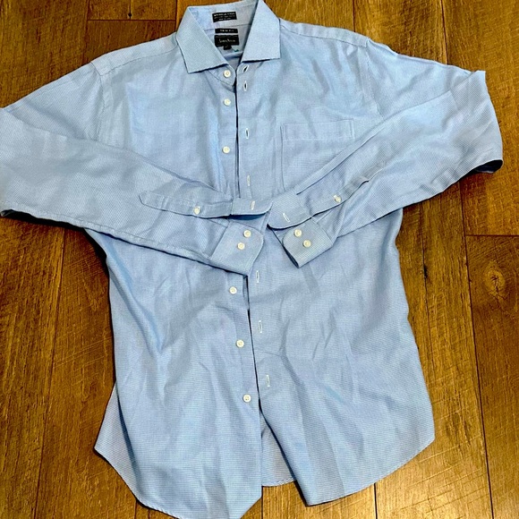Neiman Marcus Trim Fit Dress Shirt - Picture 1 of 4